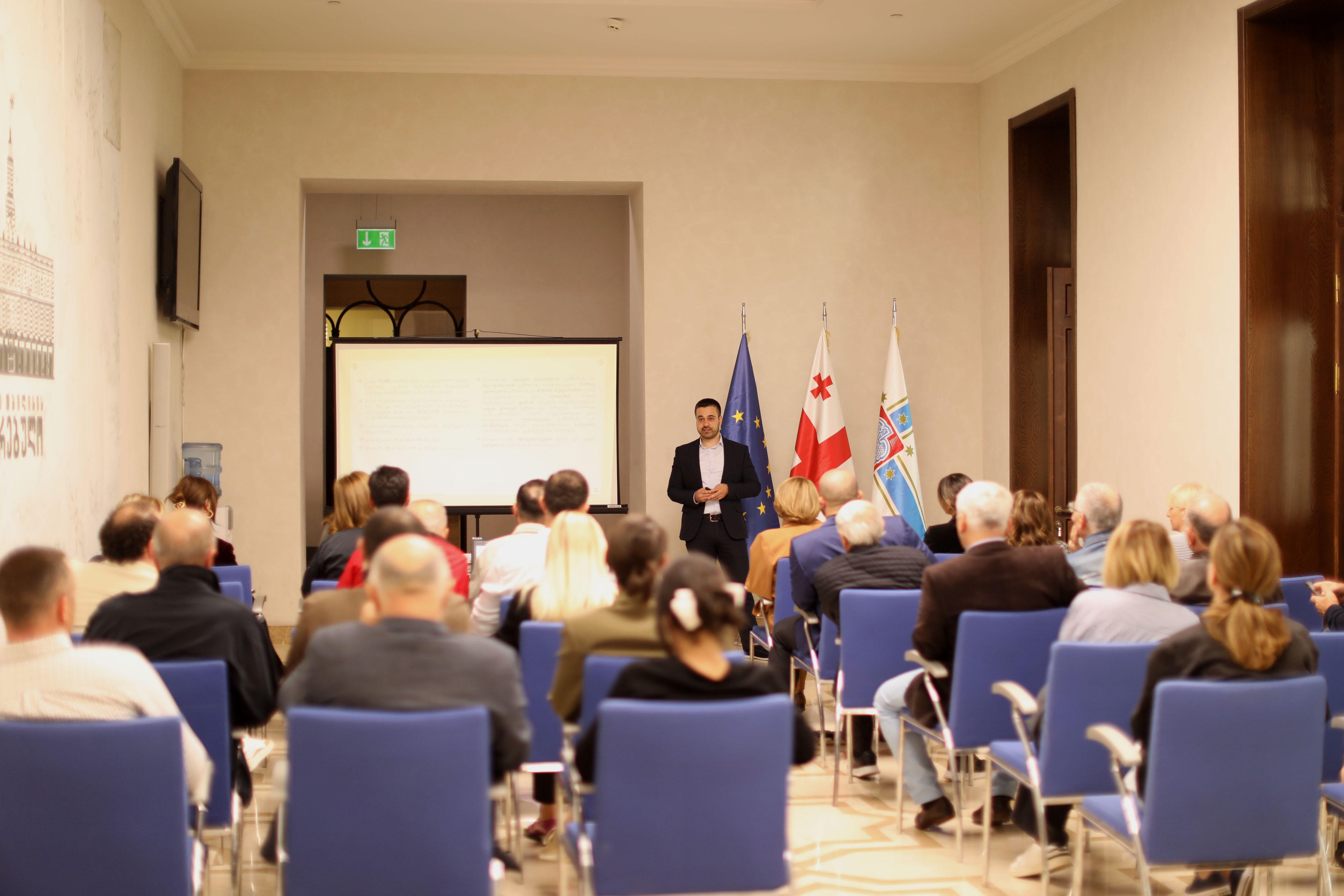 გურამ ოქროპირიძემ საქმიანობის ანგარიში წარადგინა