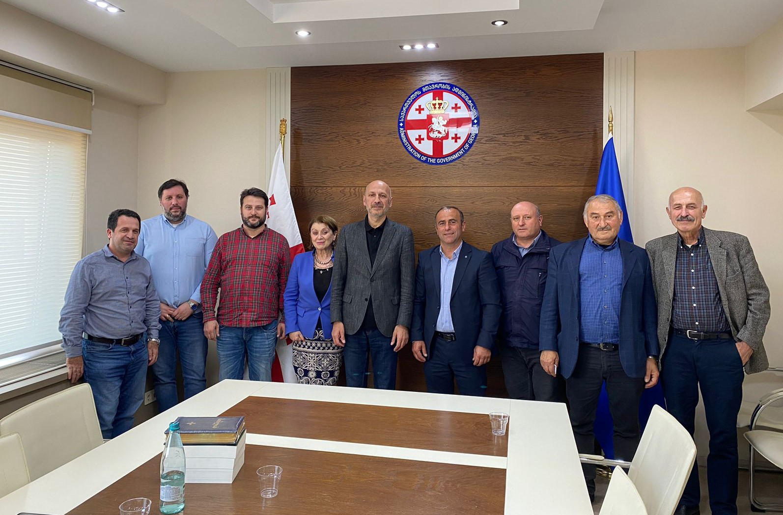 ზაზა ვაშაყმაძე საქართველოს ბაპტისტური ეკლესიების კავშირის ახლადარჩეულ თავმჯდომარეს შეხვდა