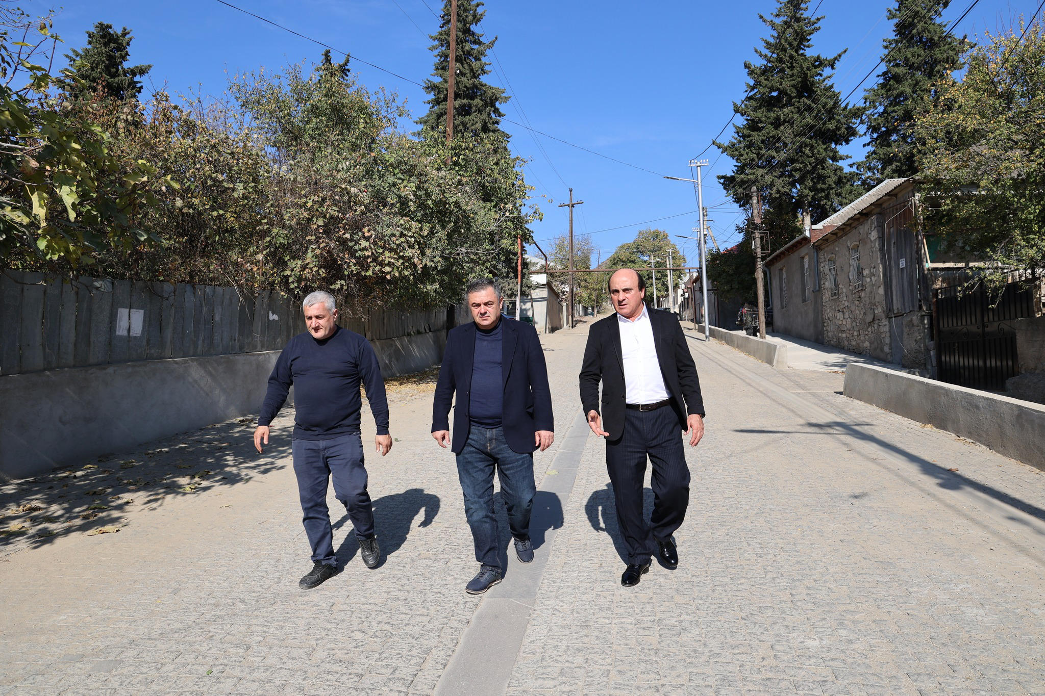 დავით შერაზადიშვილი ქალაქ ბოლნისში საგზაო ინფრასტრუქტურის მოწყობის მიმდინარე და დასრულებულ პროექტებს გაეცნო