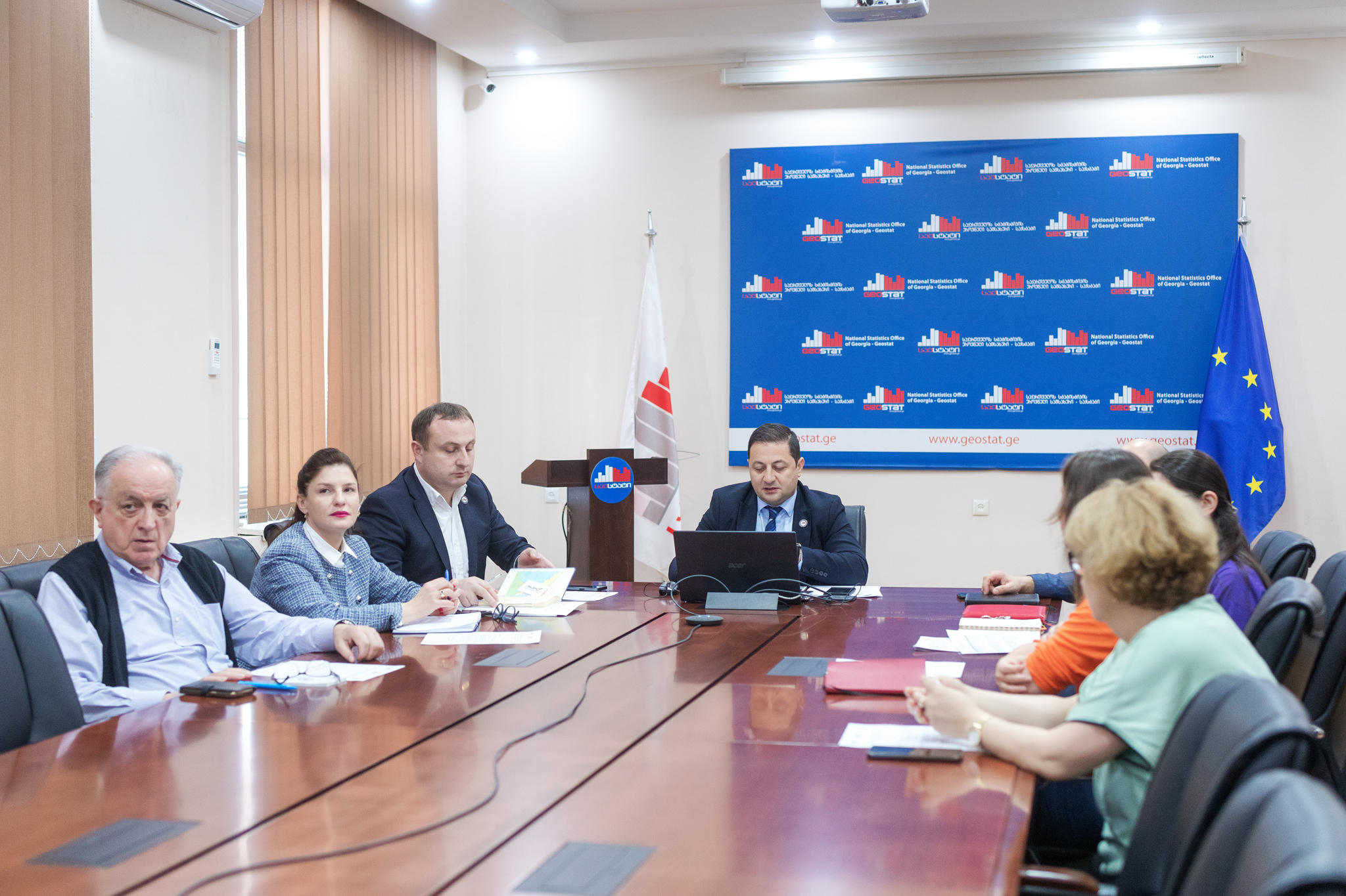 „საქსტატში“ უწყებათაშორისი საბჭოს პირველი სხდომა გაიმართა