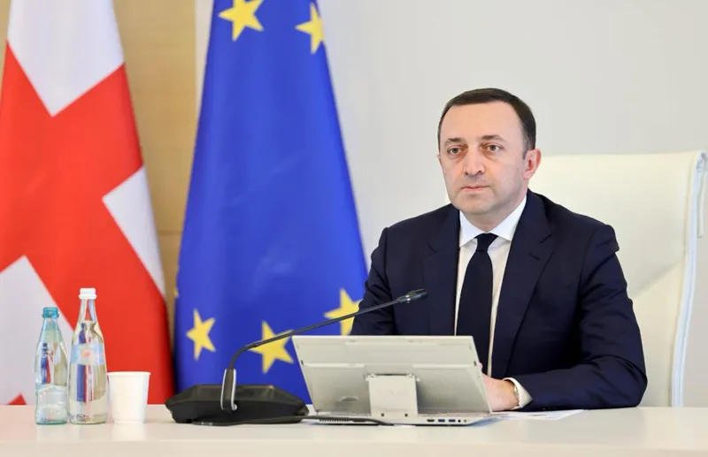 ირაკლი ღარიბაშვილი ბაქოში გაემგზავრა