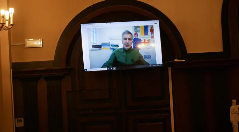 მიხეილ სააკაშვილი ოპოზიციას - გთავაზობთ პოლიტიკური აქტივობებისა და ერთობის კომიტეტის შექმნას - მინდა, რომ თქვენთან ერთად შევიდე ამ კომიტეტში და თქვენთან ერთად ვითათბირო