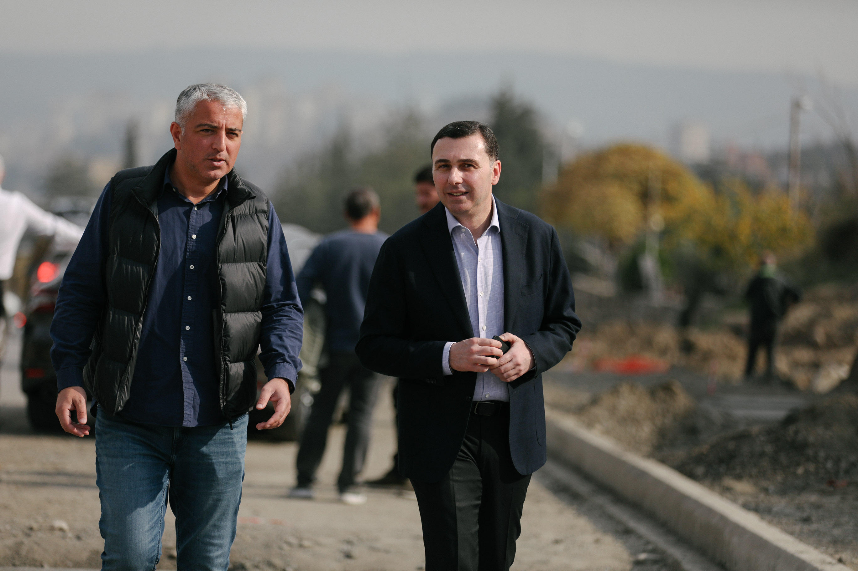 უნივერსიტეტის ქუჩაზე მიმდინარე სარეაბილიტაციო სამუშაოები დასასრულს უახლოვდება