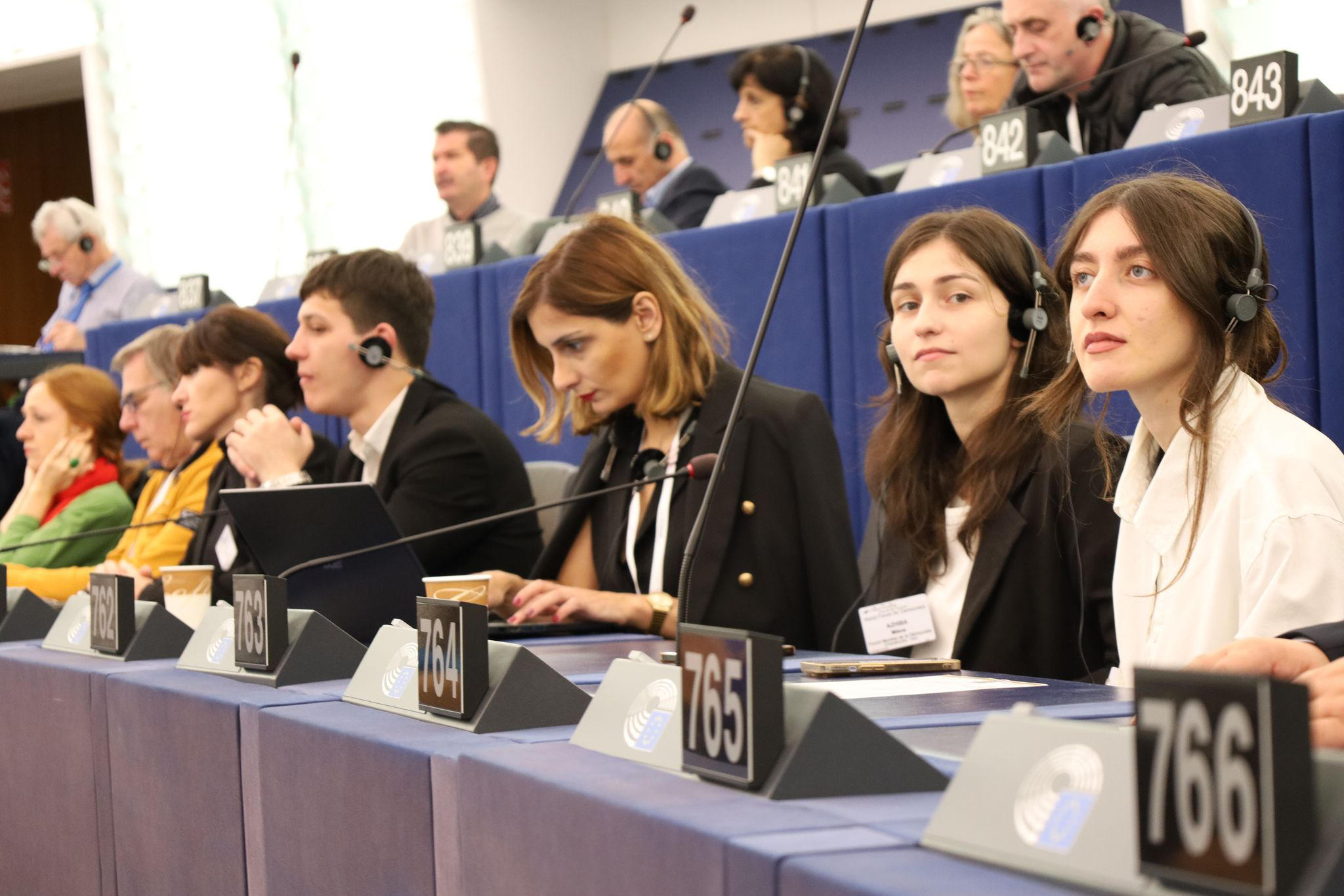 სტრასბურგში, ევროპარლამენტის შენობაში დემოკრატიის საერთაშორისო ფორუმი ტარდება