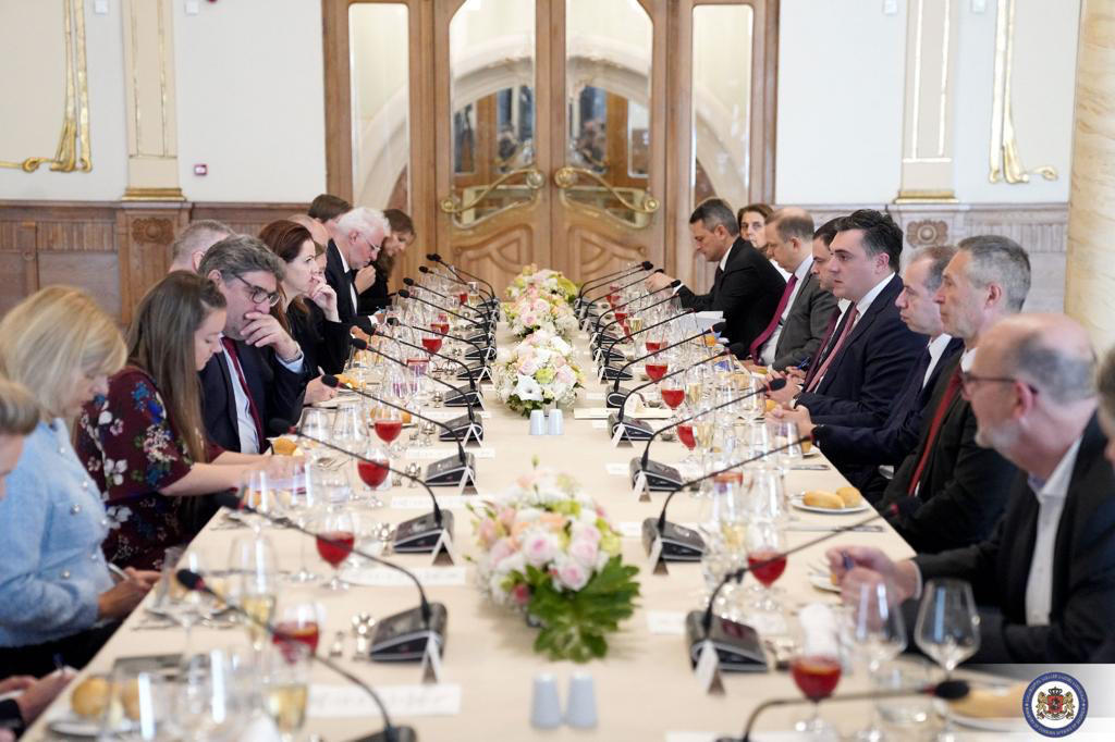 ილია დარჩიაშვილმა საქართველოში აღმოსავლეთ პარტნიორობის საკითხებში ევროკავშირისა და წევრი ქვეყნების სპეციალური წარმომადგენლების დელეგაციასთან შეხვედრა გამართა