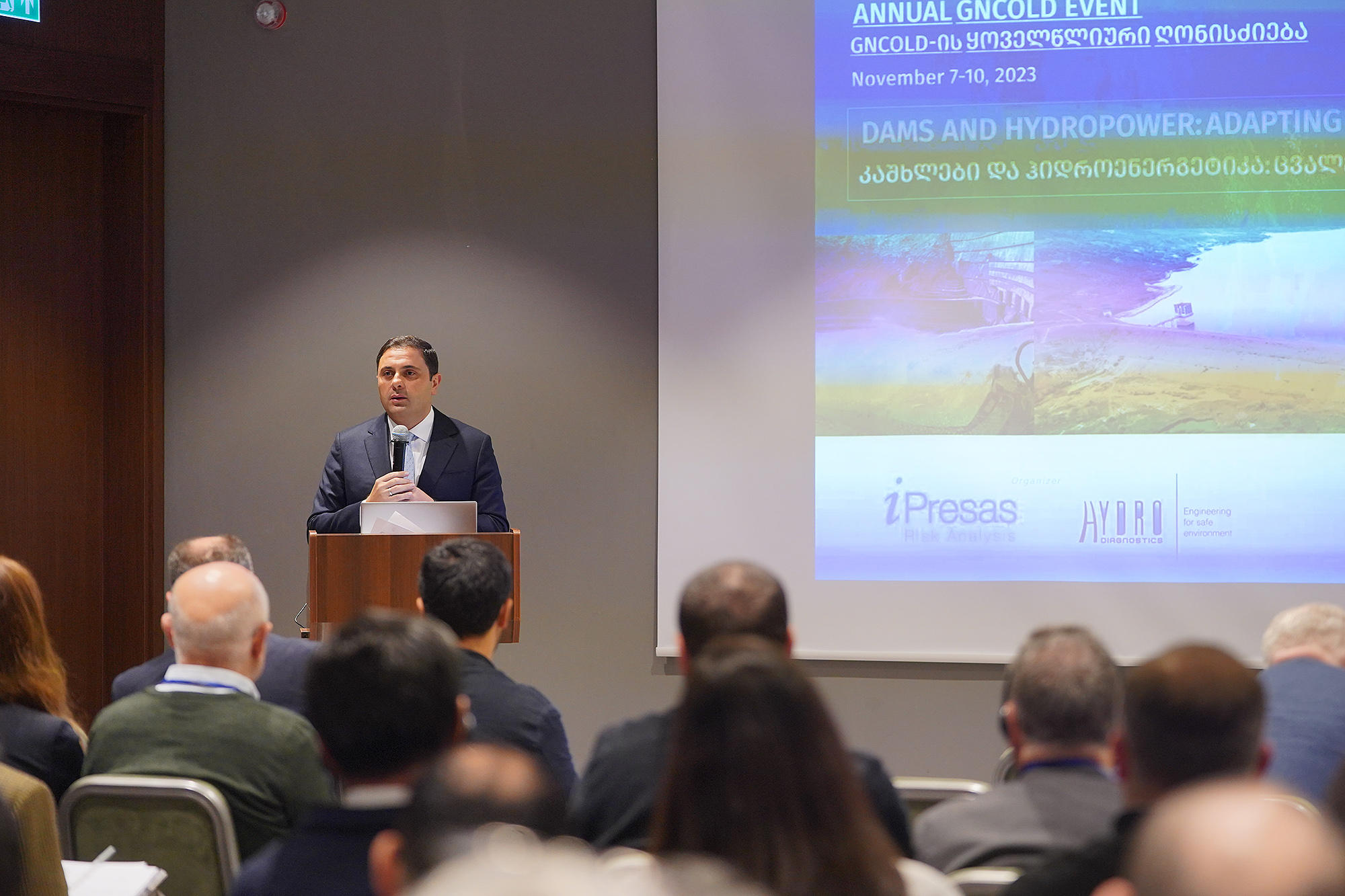 რომეო მიქაუტაძემ საერთაშორისო კონფერენციაში „კაშხლები და ჰიდროენერგეტიკა: ადაპტაცია ცვალებად სამყაროში“ მონაწილეობა მიიღო