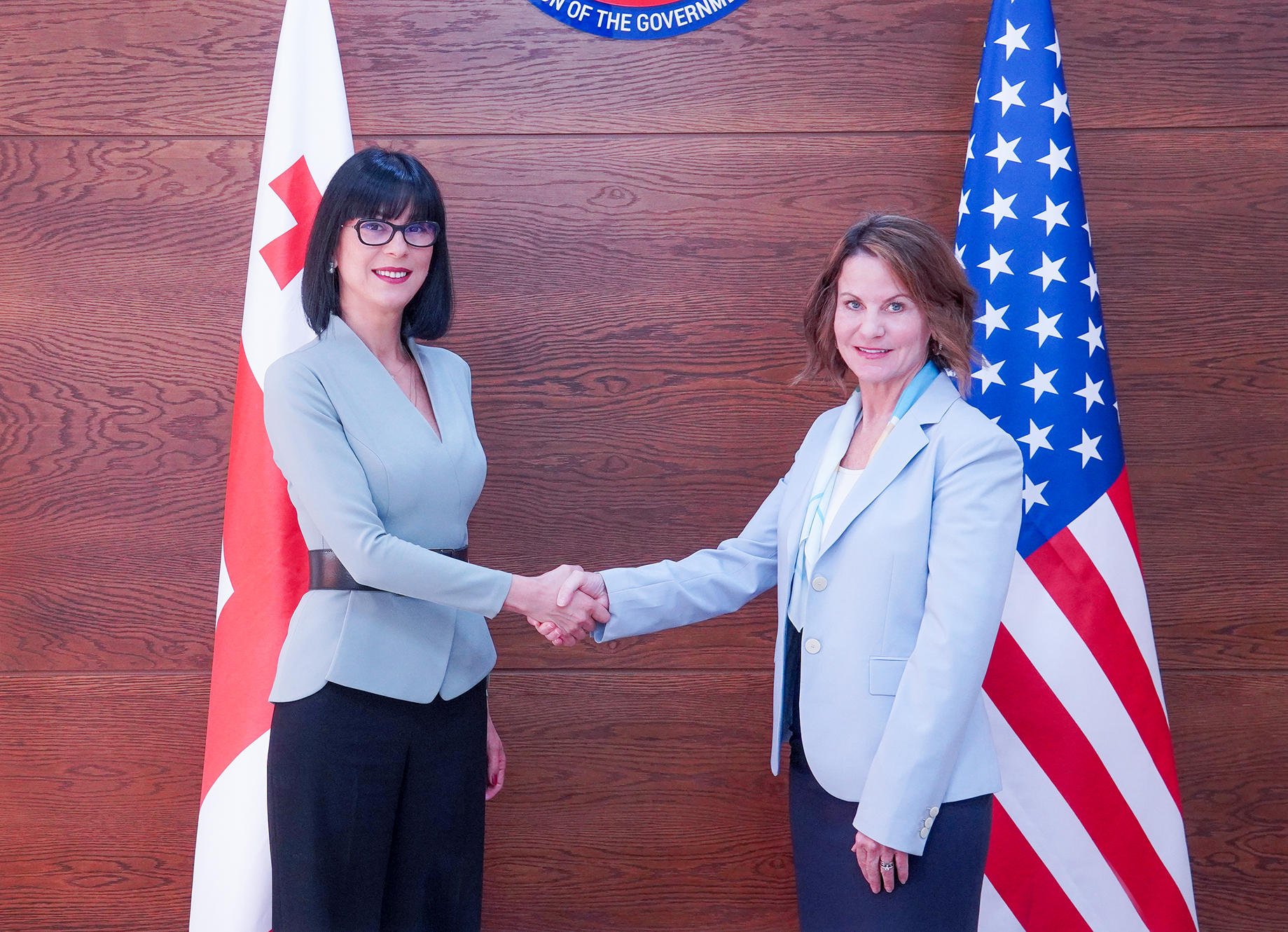 თეა ახვლედიანმა აშშ-ს ელჩთან შეხვედრა გამართა