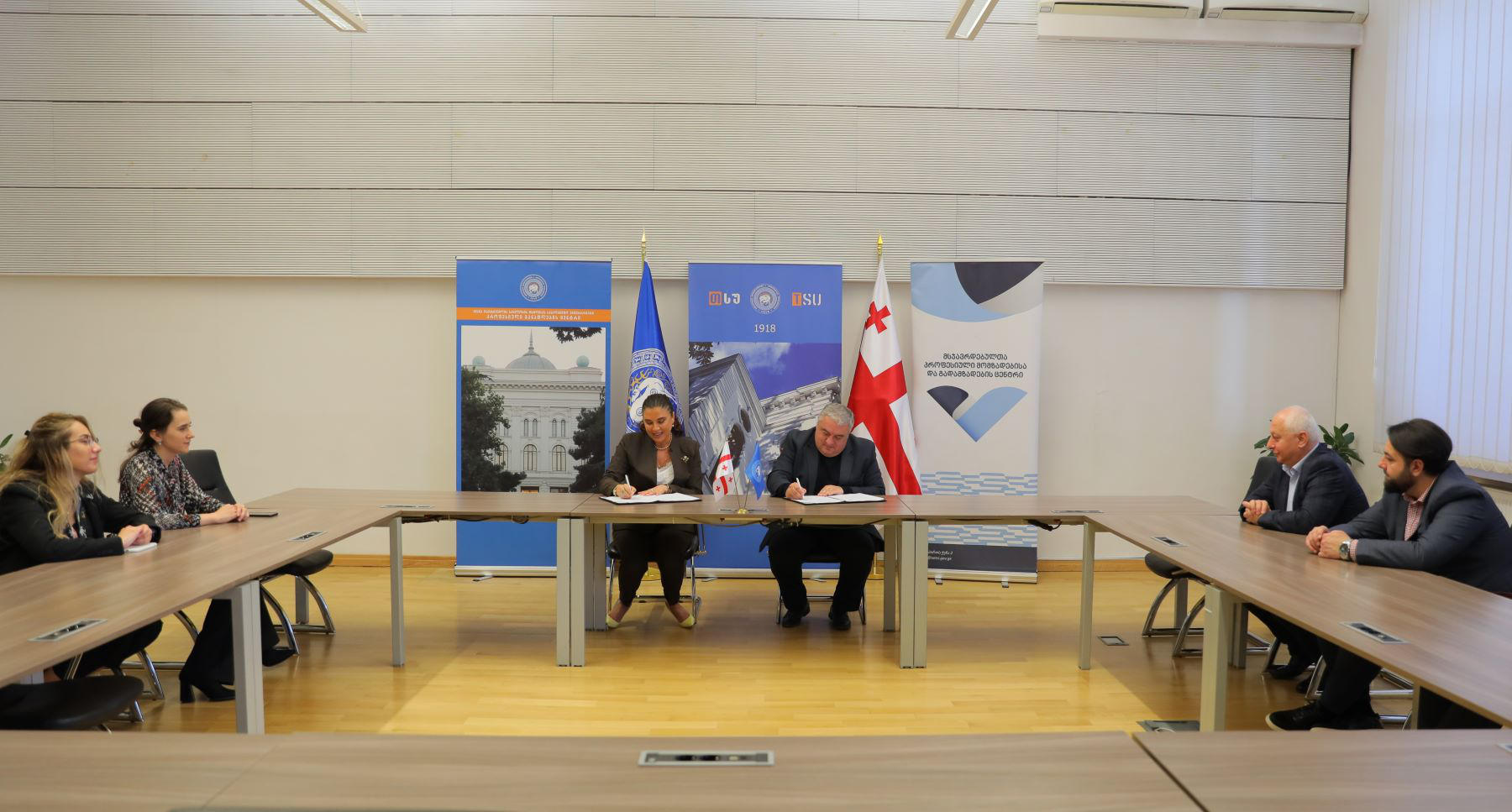ჯაბა სამუშიამ მსჯავრდებულთა პროფესიული მომზადებისა და გადამზადების ცენტრთან მემორანდუმს მოაწერა ხელი