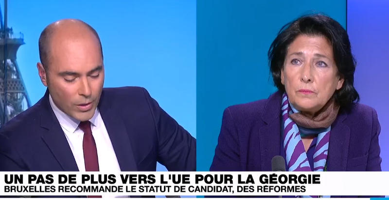 სალომე ზურაბიშვილი - ისრაელი გრძნობს მუქარას და მისი ტერიტორიის შენარჩუნება, სუვერენულობა ძალიან მნიშვნელოვანია, ტერორიზმი დაუშვებელია -  ამავდროულად, ჰუმანიტარული მდგომარეობა, რომელსაც ვხედავთ, არის ტრაგიკული