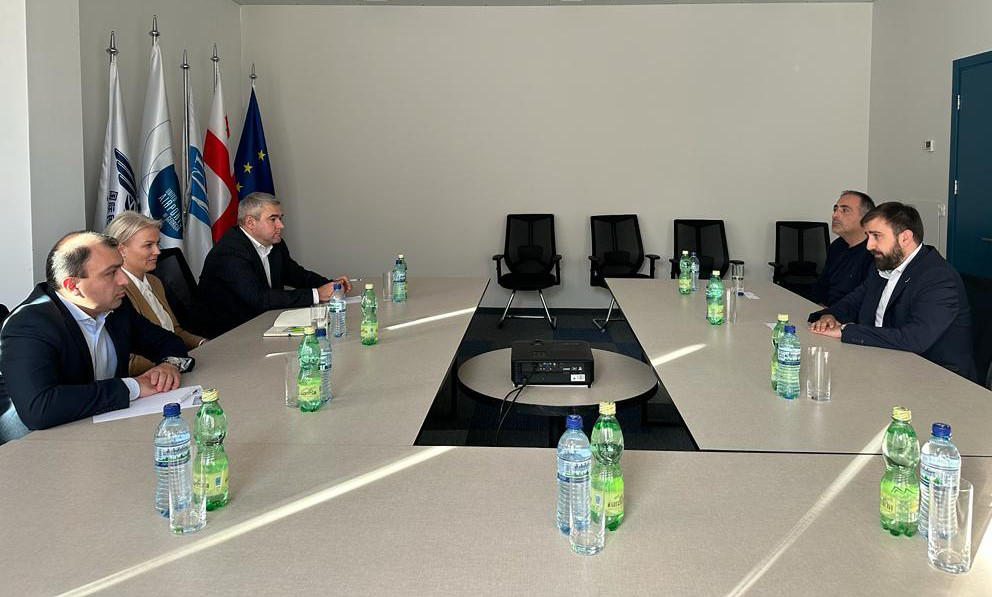 ირაკლი ქარქაშაძე ბრიტანული კომპანია SITA-ტოპ მენეჯმენტს შეხვდა