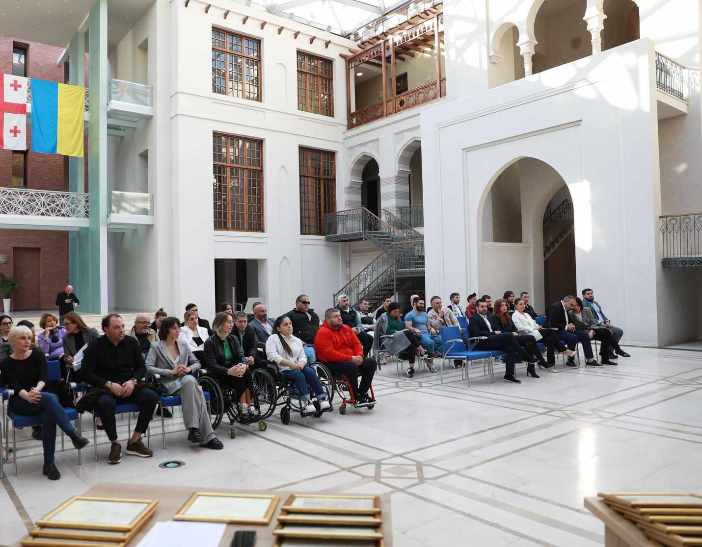 საკრებულოში 2023 წლის წარმატებული პარასპორტსმენების დაჯილდოება გაიმართა