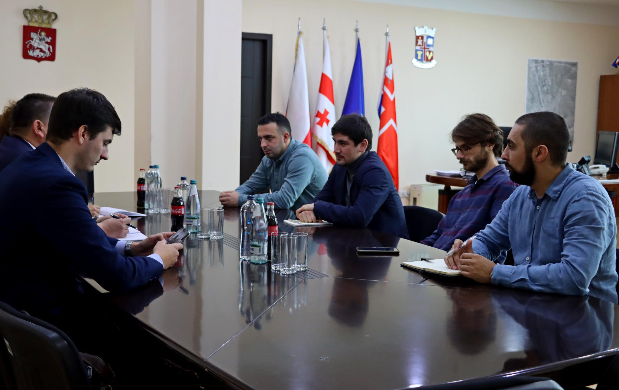 გორის მერმა ჩეხეთის ოფიციალურ დელეგაციას უმასპინძლა