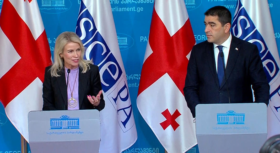 ეუთოს საპარლამენტო ასამბლეის პრეზიდენტი - ჩვენ სრულ მხარდაჭერას ვუცხადებთ საქართველოს დემოკრატიულ, ეკონომიკურ განვითარებასა და ტერიტორიულ მთლიანობას