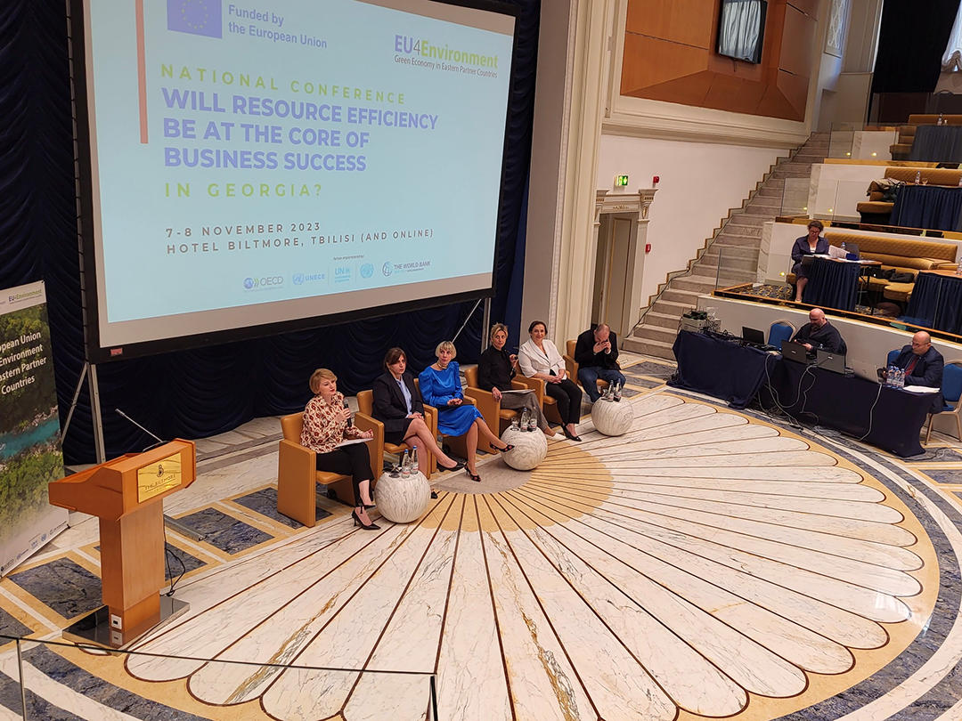 პროფესიული უნარების სააგენტომ ქართული საწარმოების მწვანე ზრდის ხელშესაწყობად გამართულ ეროვნულ კონფერენციაში მიიღო მონაწილეობა