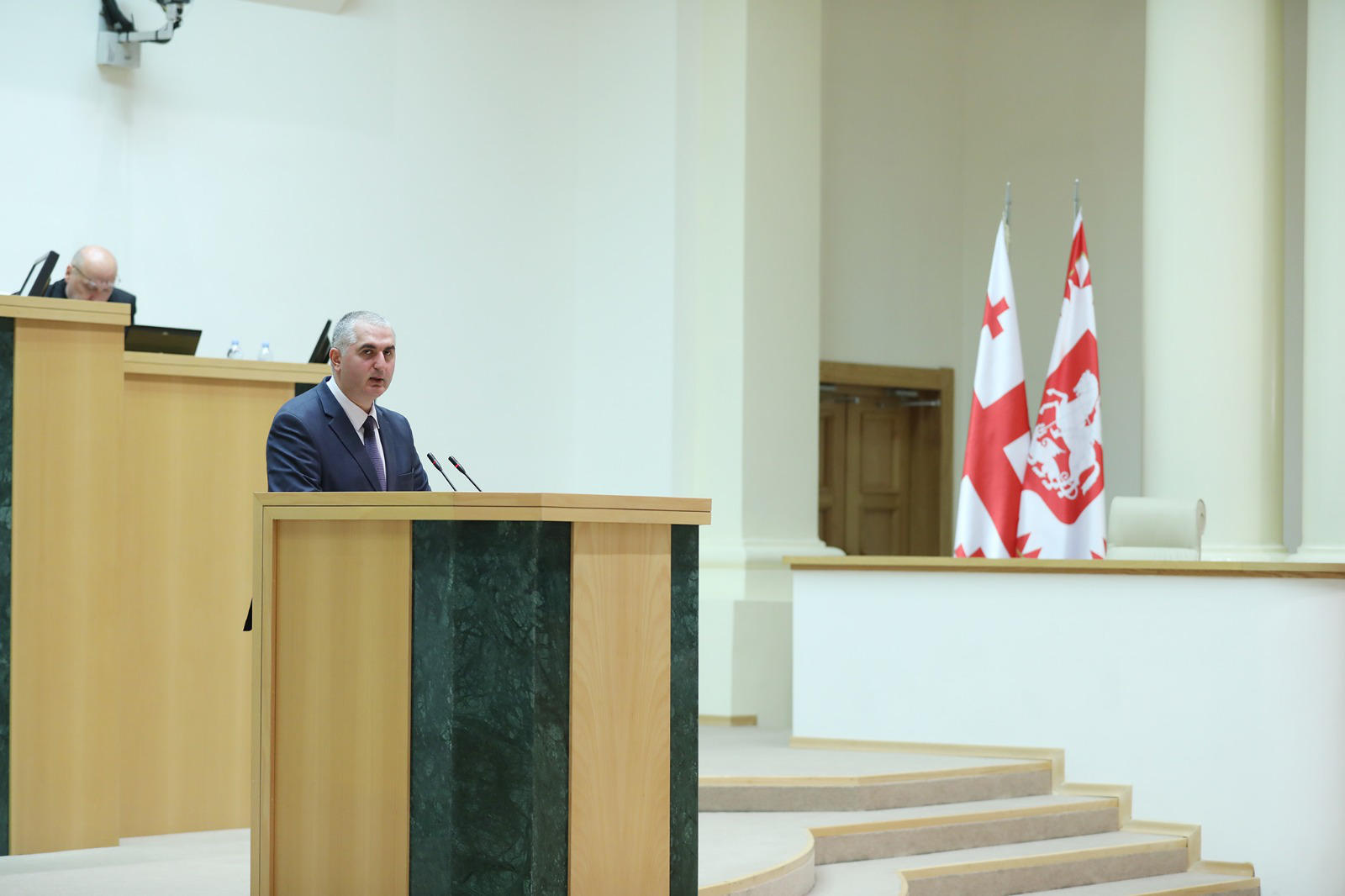 ლაშა ხუციშვილის განცხადებით, მომავალ წელს თავდაცვისა და უსაფრთხოების მიმართულებით დაფინანსება 273 მლნ ლარით იზრდება და 2 მილიარდ 952 მილიონ ლარს შეადგენს