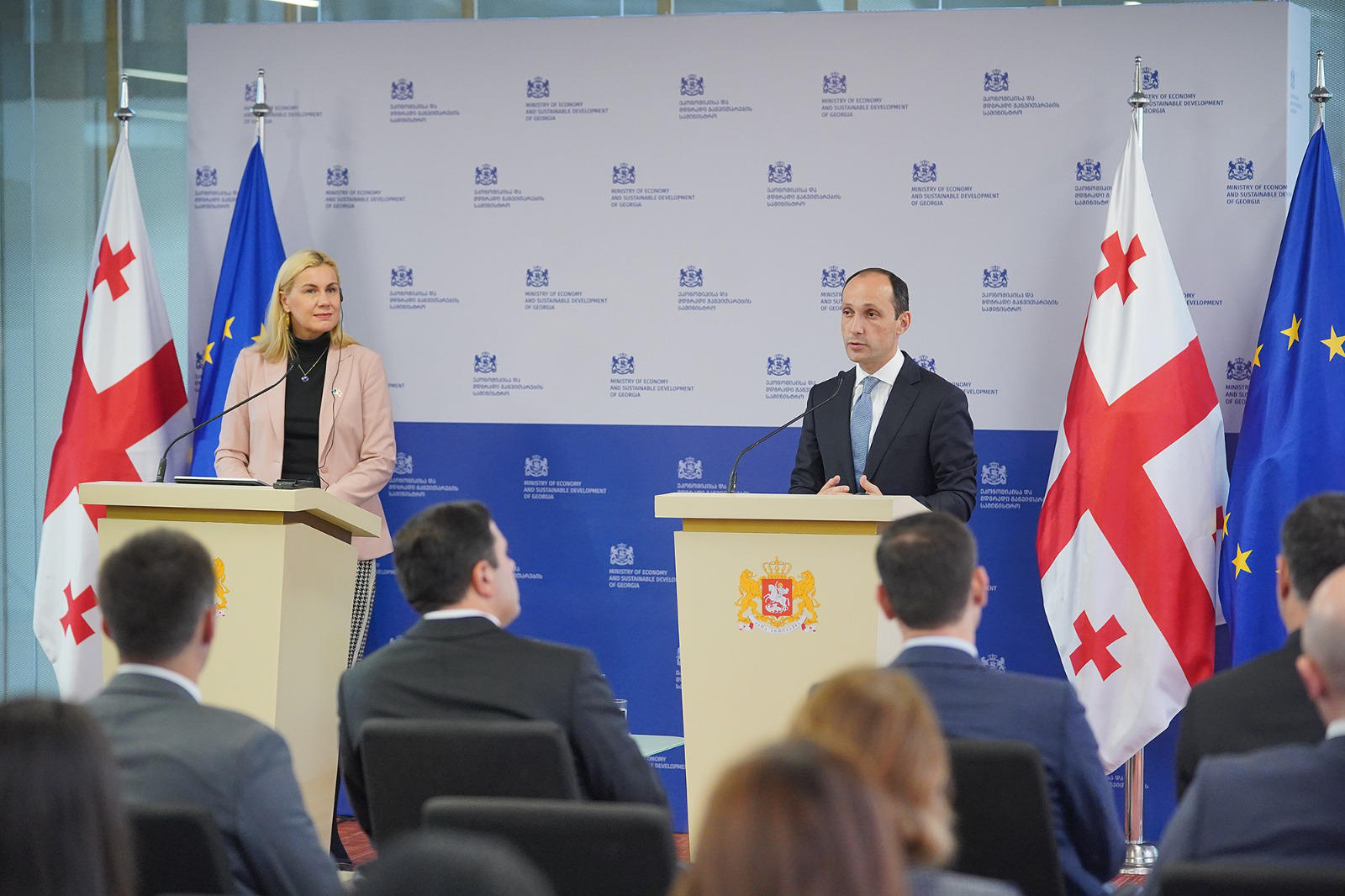 ლევან დავითაშვილი - ევროკავშირსა და საქართველოს შორის მაღალი დონის ენერგეტიკული დიალოგის ფორმატში შეხვედრები ყოველწლიურად გაიმართება
