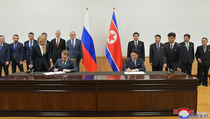 ჩრდილოეთ კორეამ და რუსეთმა თანამშრომლობის გაფართოების შესახებ შეთანხმებას მოაწერეს ხელი