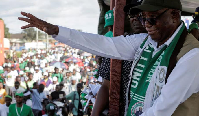 ლიბერიის პრეზიდენტმა ჯორჯ ვეამ არჩევნებში მარცხი აღიარა