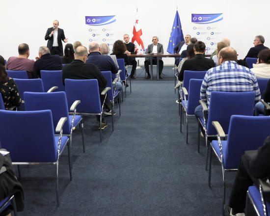 ავტორიზებული ეკონომიკური ოპერატორის სტატუსის შესახებ, შემოსავლების სამსახურში ბიზნესსექტორის წარმომადგენლებთან სამუშაო შეხვედრა გაიმართა