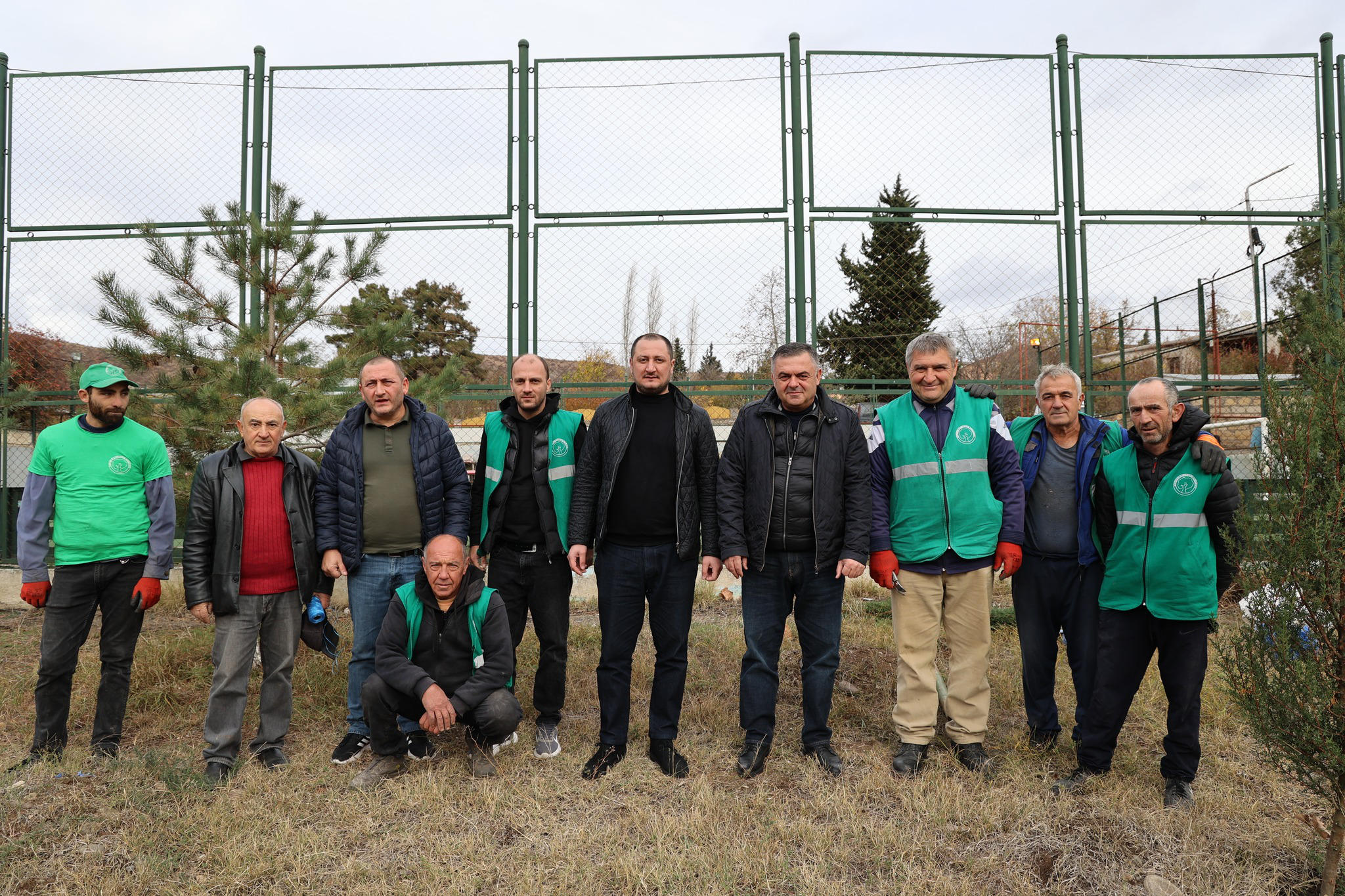 დავით შერაზადიშვილმა ქალაქ ბოლნისში გამწვანების აქციაში მონაწილეობა მიიღო