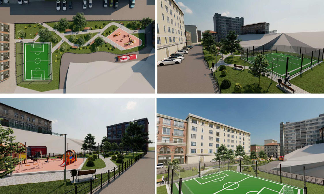 კახა კალაძე - ლორთქიფანიძის ქუჩა N28-ის მიმდებარედ, სადაც კორპუსი უნდა აშენებულიყო, რეკრეაციული სივრცე მოეწყობა