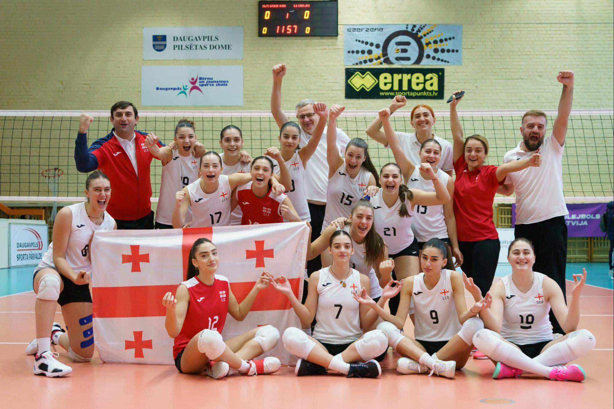 ფრენბურთის 18 წლამდელ გოგონათა ევროპის ჩემპიონატის საკვალიფიკაციო ეტაპზე ქართველმა სპორტსმენებმა მეორე ტურის საგზური მოიპოვეს