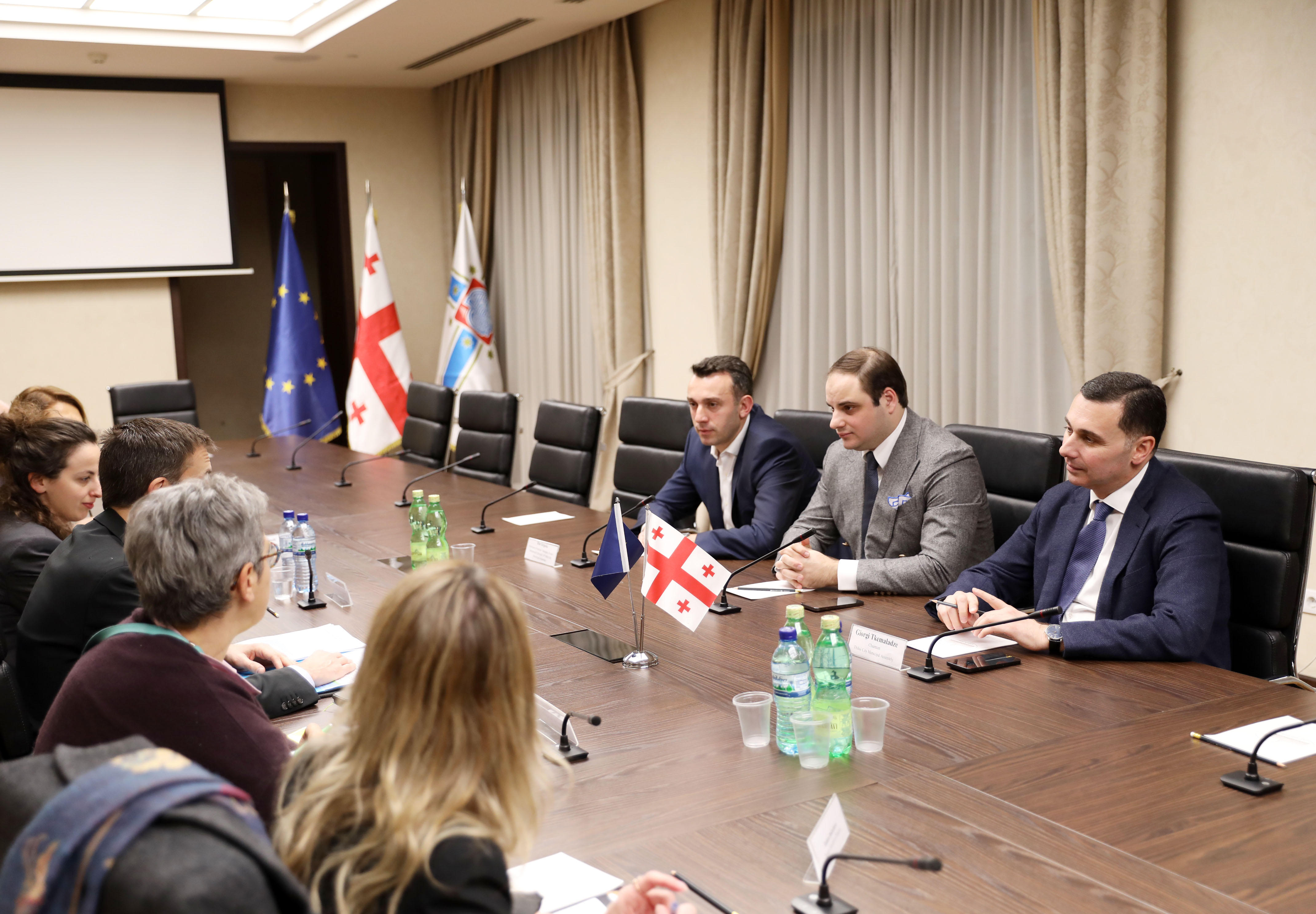 ევროპის საბჭოს ადგილობრივი და რეგიონული ხელისუფლების კონგრესის წარმომადგენლებთან შეხვედრა გაიმართა