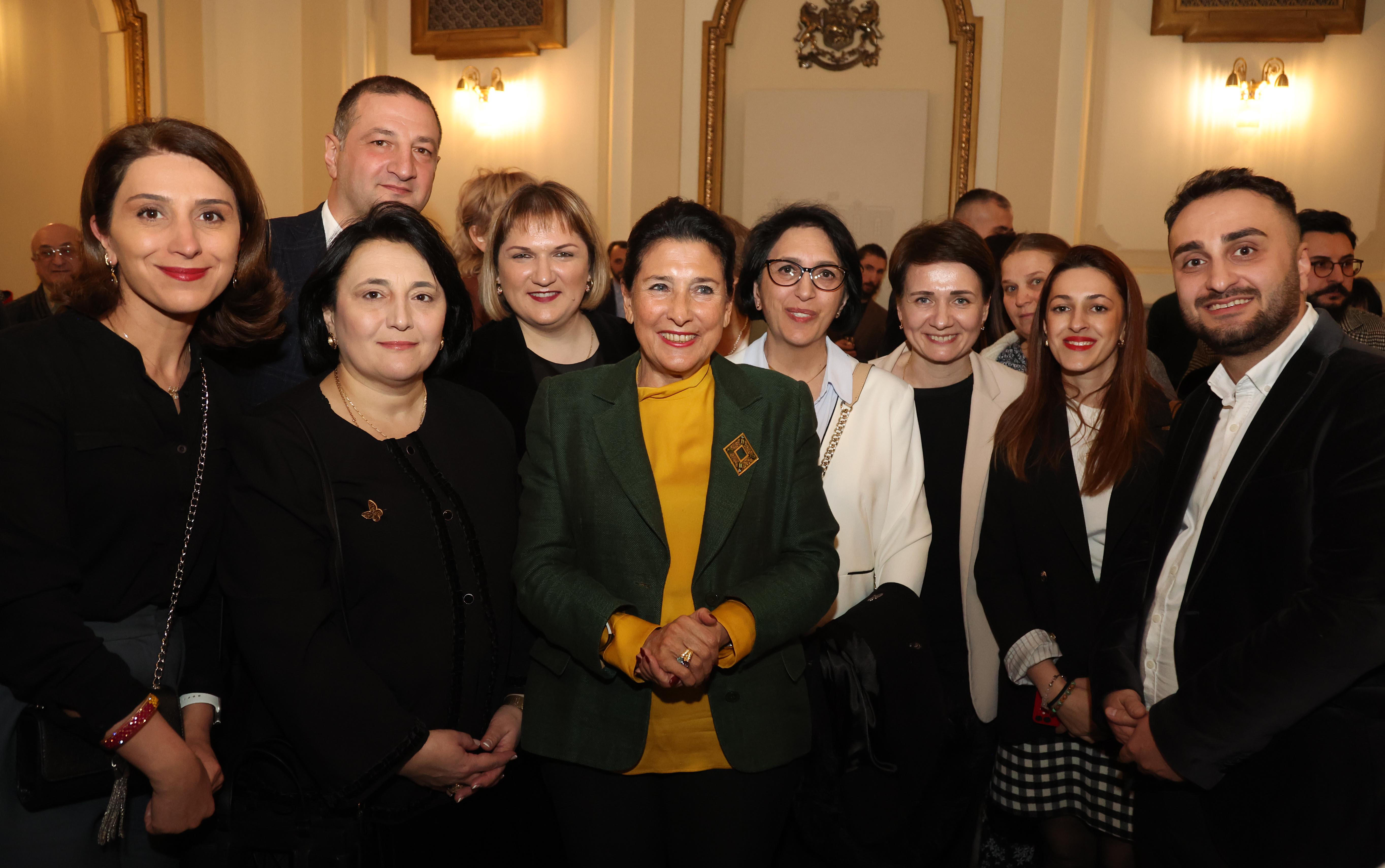 პრეზიდენტი მეცნიერებს - ევროპა ჩვენი მომავალია