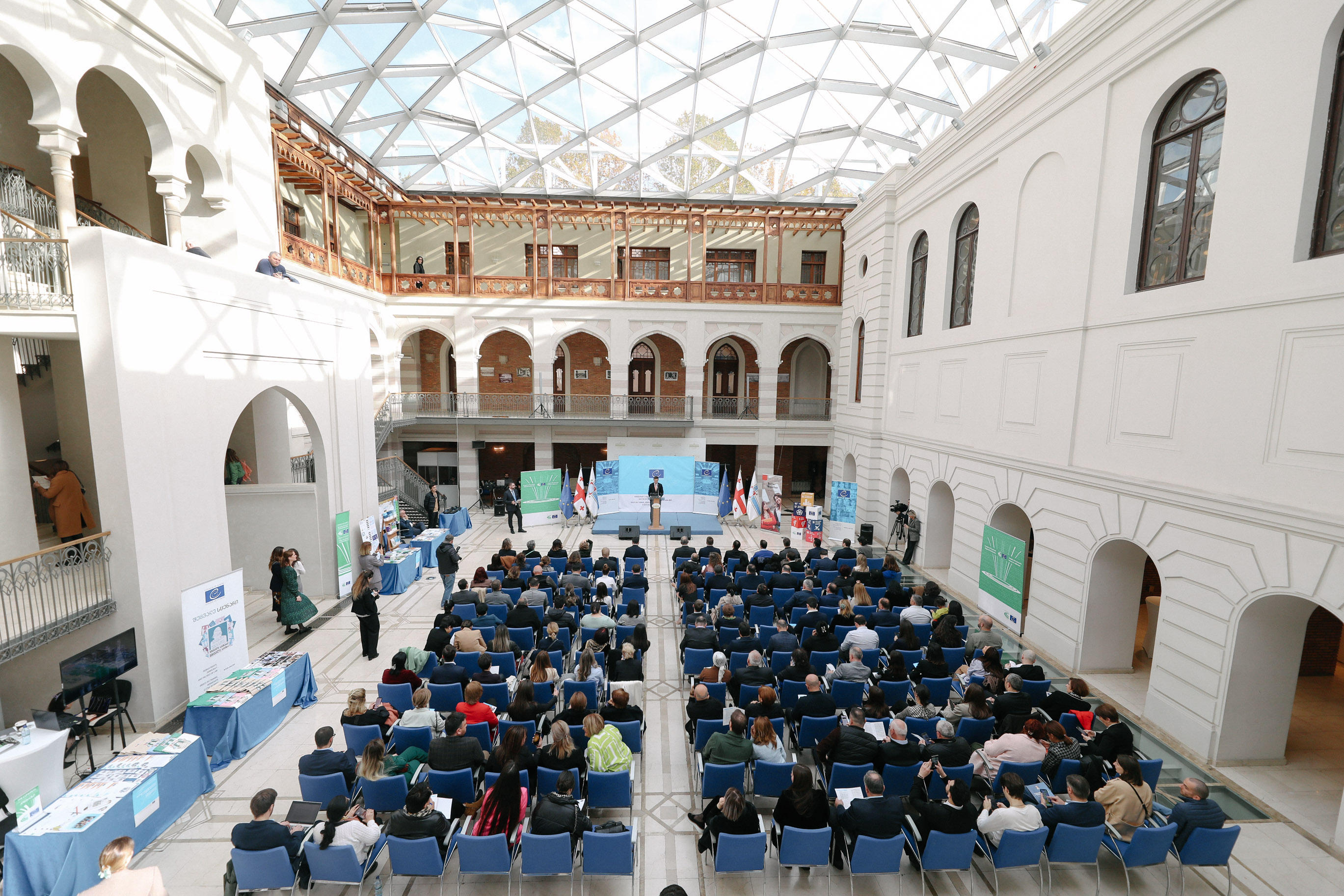 საკრებულოში ევროპის საბჭოს კონგრესის პროექტის დახურვის ღონისძიება გაიმართა