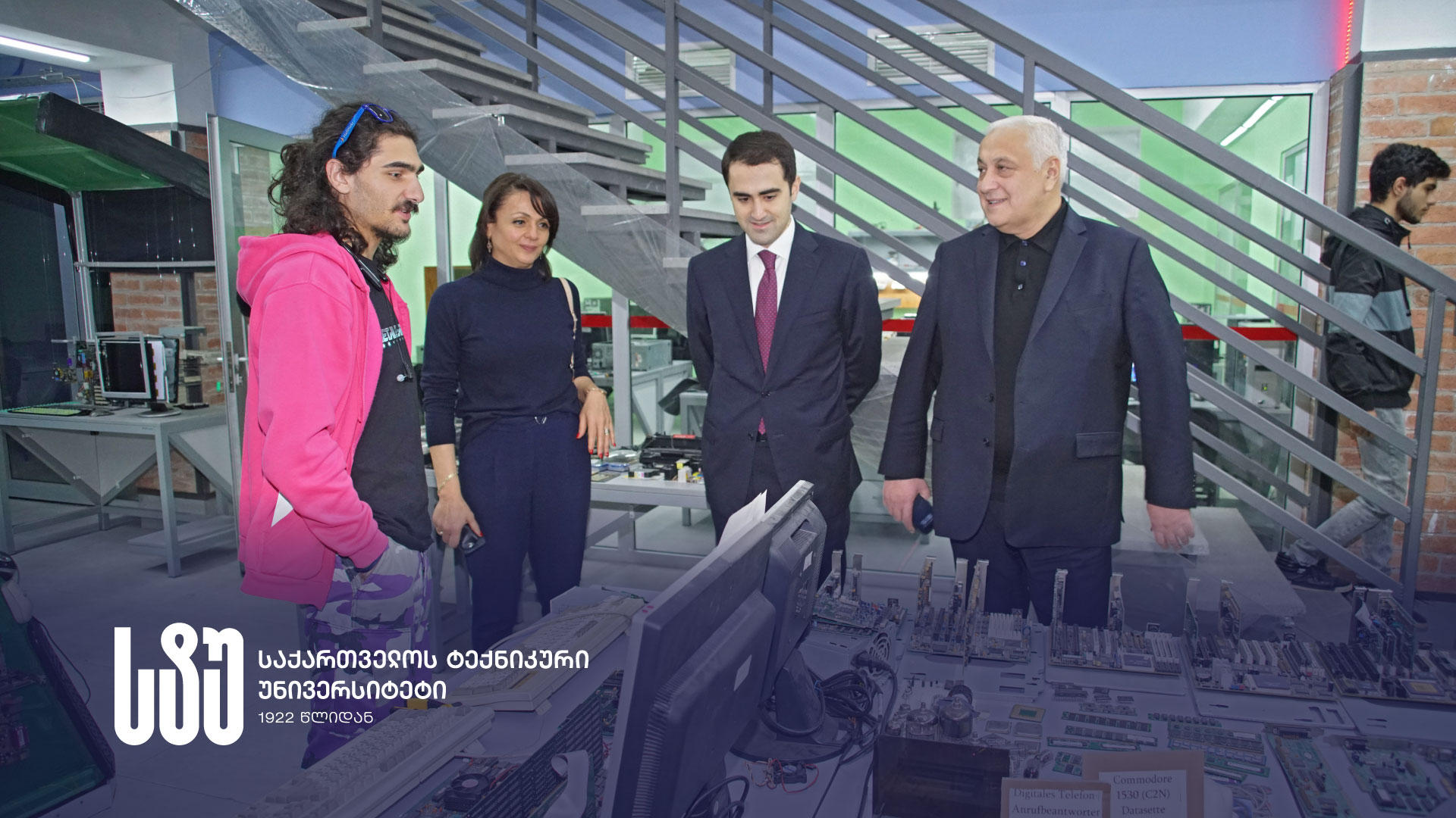 საქართველოს ტექნიკურ უნივერსიტეტის რექტორი აზერბაიჯანის რესპუბლიკის დელეგაციას შეხვდა