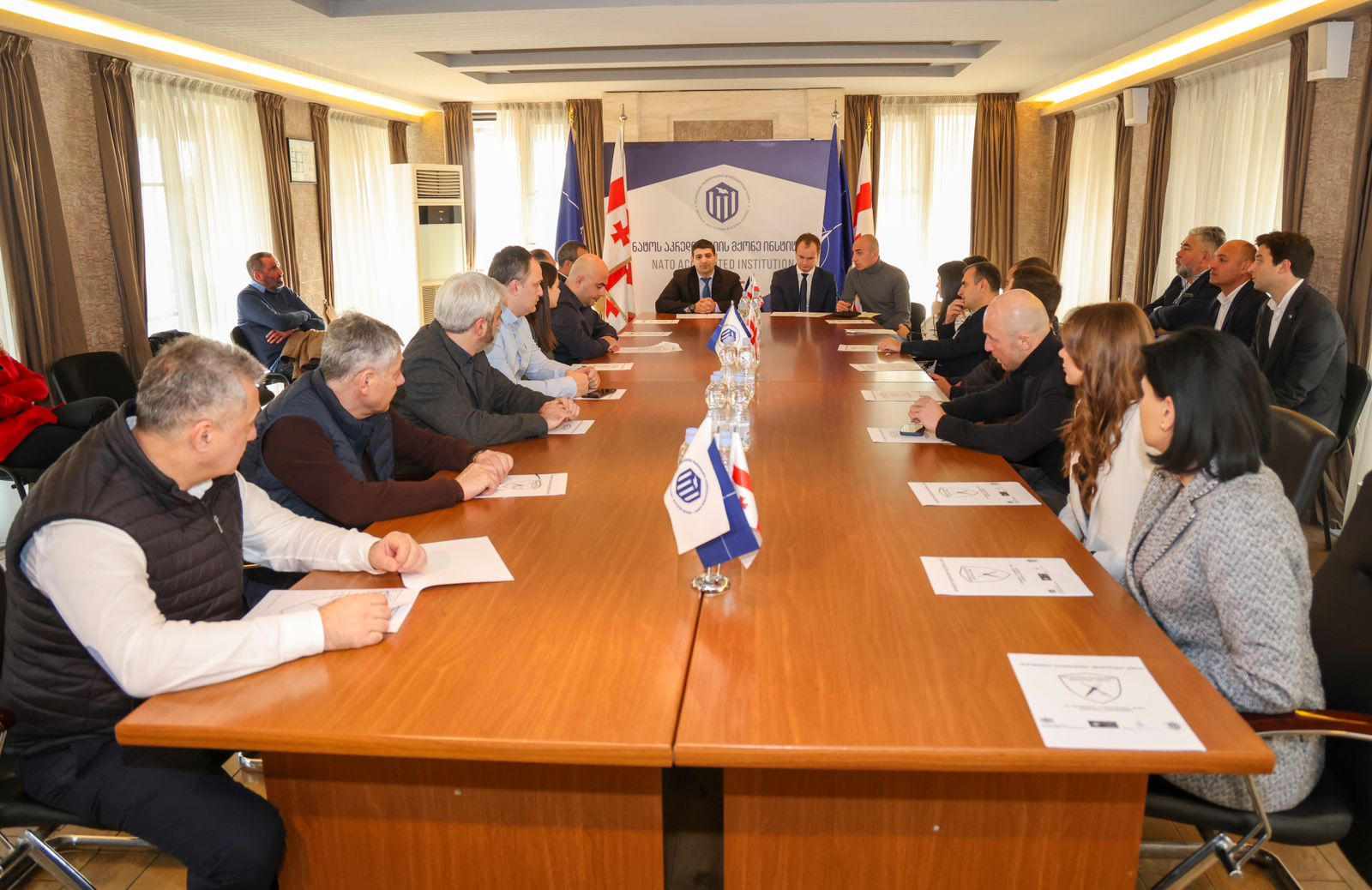 „ეროვნული თავდაცვის უმაღლესი კურსი“ დაიწყო