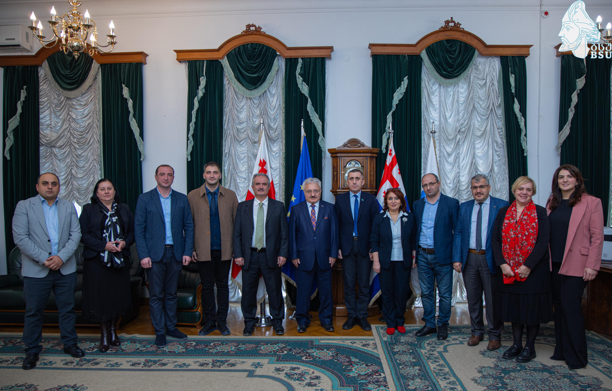 ბსუ-ს ართვინის ჭოროხის უნივერსიტეტის დელეგაცია ეწვია