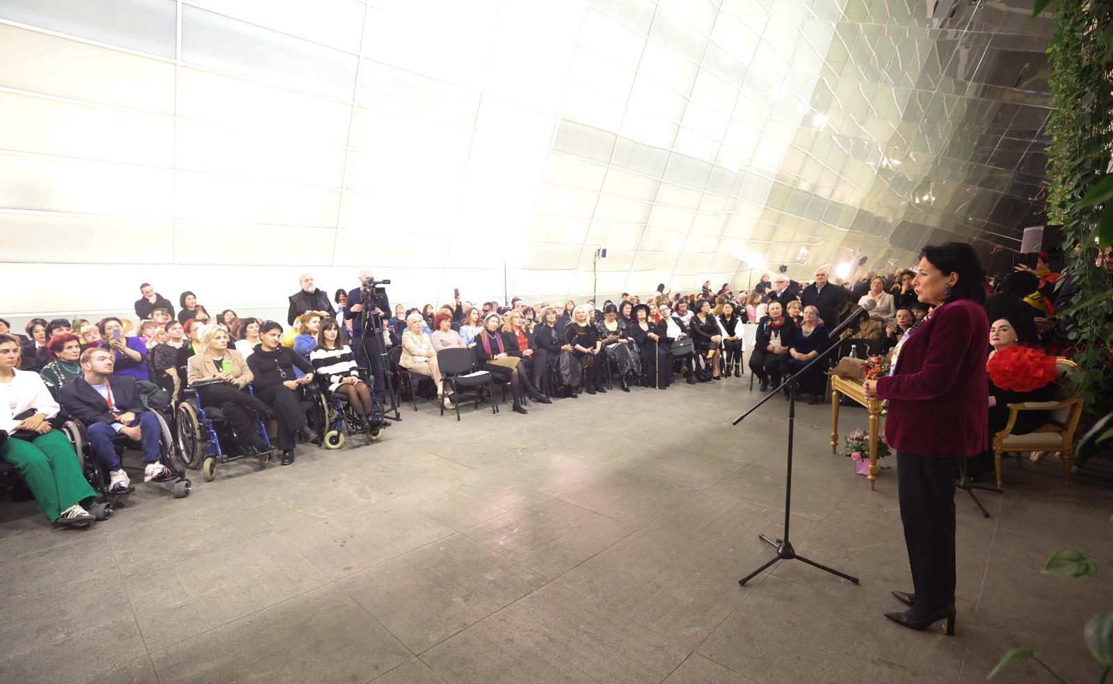 პრეზიდენტი - ის საქართველო, რომელიც გვინდა - ევროპული საქართველო, შშმ პირთათვის კეთილდღეობასა და იგივე უფლებებს უნდა მოიცავდეს, ამას ერთად უნდა მივაღწიოთ!