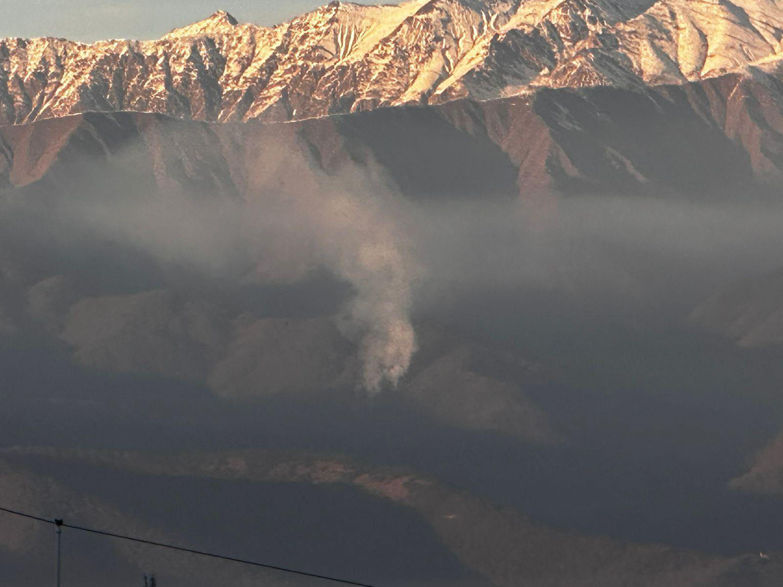 თელავის მუნიციპალიტეტში ხანძარია