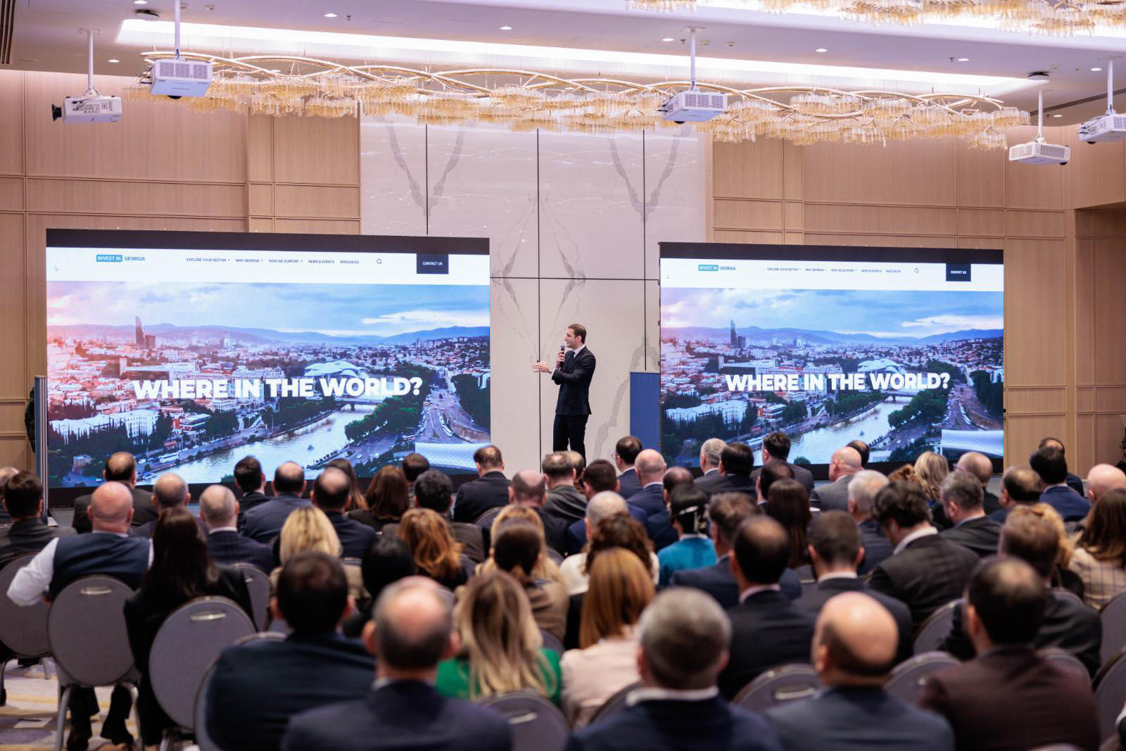 სააგენტომ „აწარმოე საქართველოში“ INVEST IN GEORGIA-ს ანგარიშის პრეზენტაცია გამართა