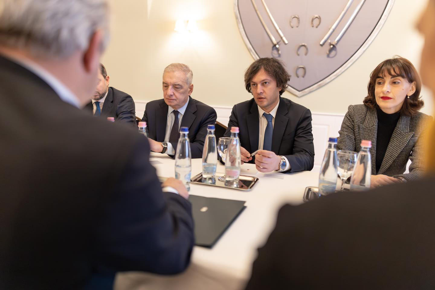 ირაკლი კობახიძე უნგრეთის თავდაცვის სახელმწიფო მდივანს შეხვდა