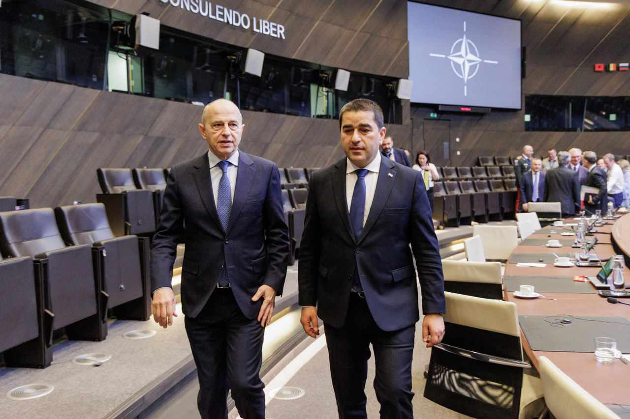 საქართველოს პარლამენტის თავმჯდომარემ ნატო-საქართველოს კომისიის სხდომაში მიიღო მონაწილეობა