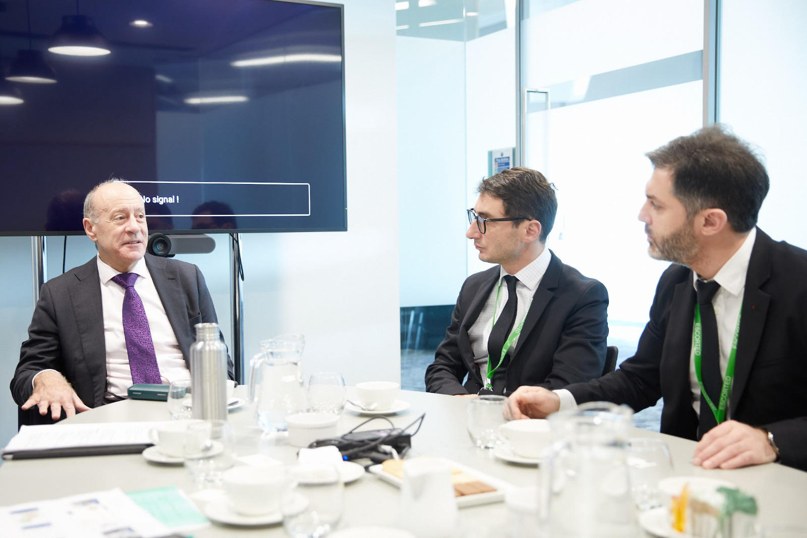 თბილისის ვიცე-მერი ირაკლი ხმალაძე ლონდონის მერის მოადგილე ჯულს პაიპს შეხვდა