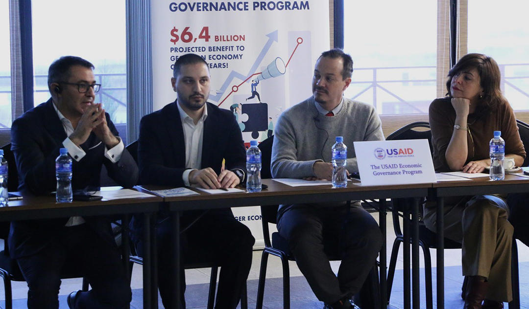 „ჯივიპიმ“ და USAID-ის ეკონომიკური მმართველობის პროგრამამ მედიის წარმომადგენლებთან შეხვედრა გამართეს