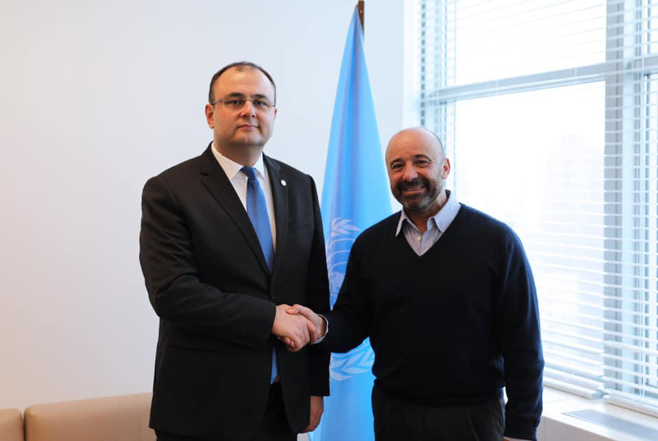 იუსტიციის მინისტრი იურიდიულ საკითხებში გაერო-ს გენერალური მდივნის მოადგილეს შეხვდა