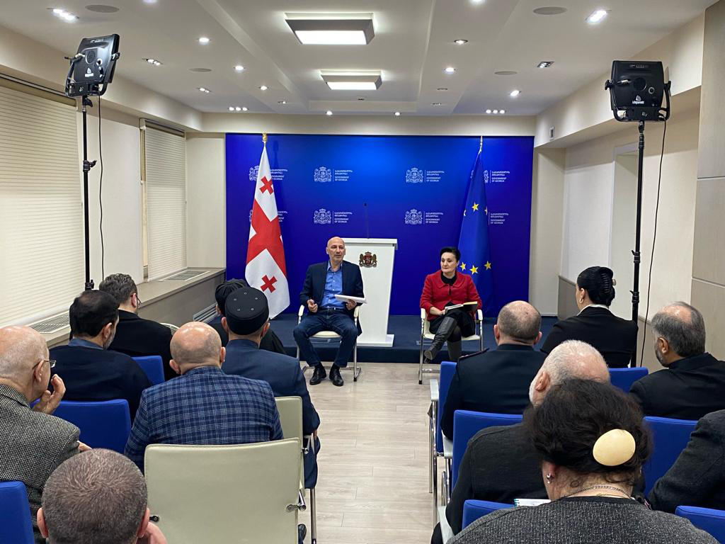 ინტერრელიგიური სათათბირო პენიტენციური სამსახურის წარმომადგენელს შეხვდა