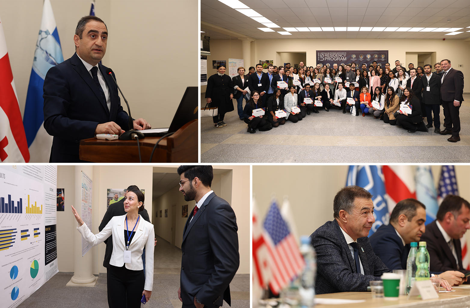 თსსუ-ში დიპლომირებული მედიკოსის ამერიკული პროგრამის ყოველწლიური, სტუდენტური კონფერენცია გაიმართა