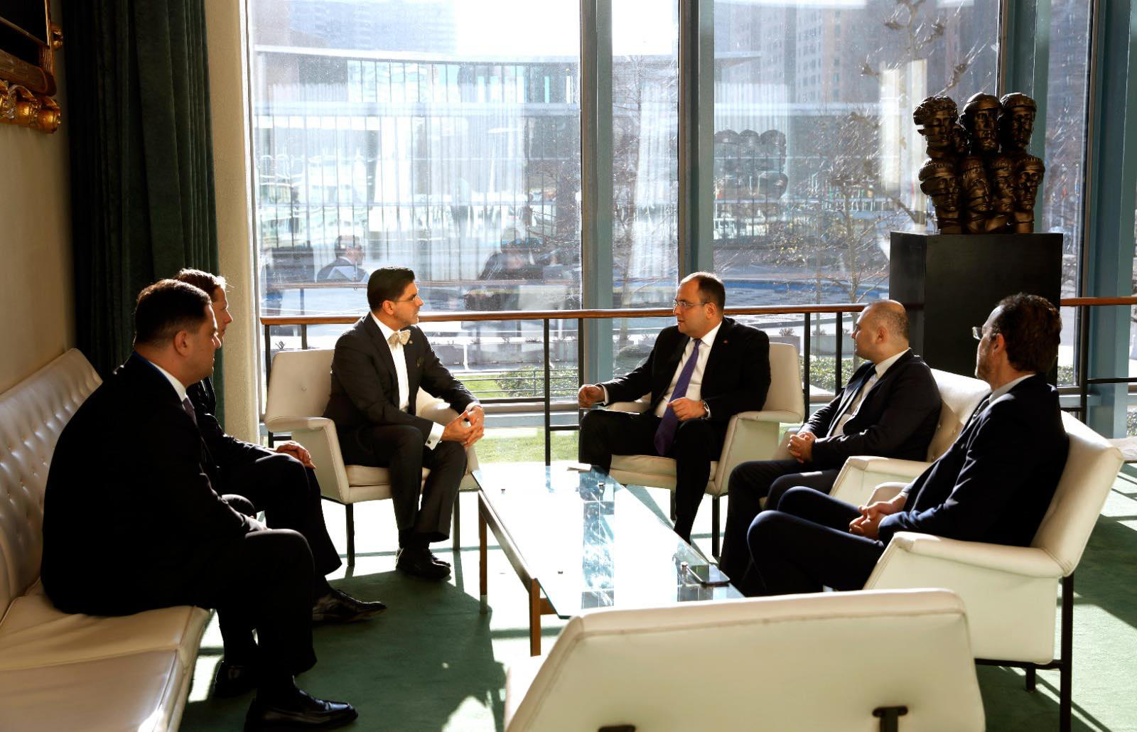 იუსტიციის მინისტრი ICC-ის განმწესრიგებელ ოსვალდო ზავალა გილერს შეხვდა