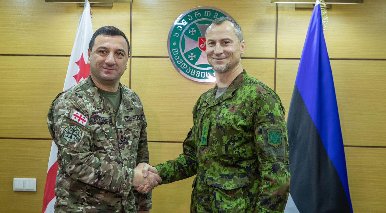თავდაცვის ძალების მეთაურმა ესტონეთის თავდაცვის ძალების გაერთიანებული შტაბის უფროსს უმასპინძლა