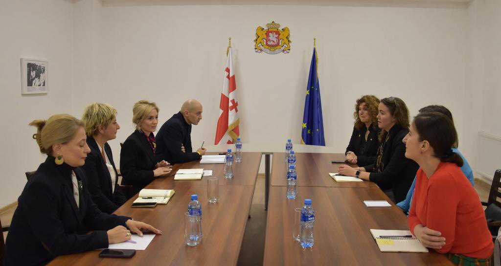 აფხაზეთის ავტონომიური რესპუბლიკის განათლებისა და კულტურის მინისტრი, ნანა გაბელია ამერიკის შეერთებული შტატების საელჩოს კულტურის ატაშეს შეხვდა