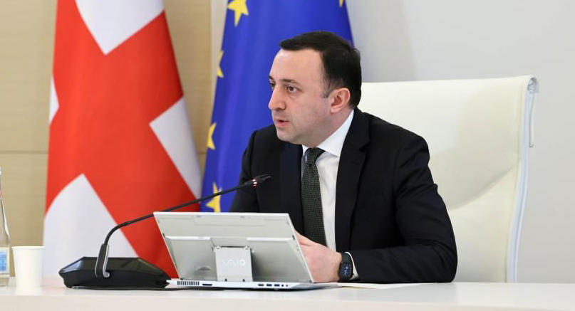 ირაკლი ღარიბაშვილი შარლ მიშელს წერილს უგზავნის