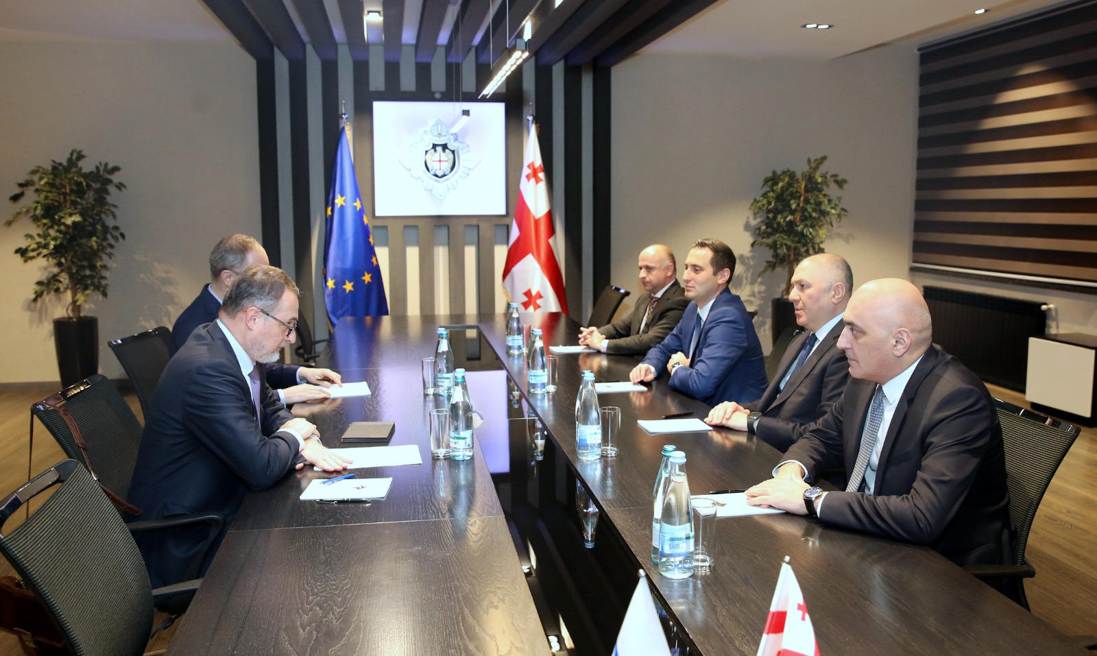 გრიგოლ ლილუაშვილი სამხრეთ კავკასიაში ეუთო-ს მოქმედი თავმჯდომარის სპეციალურ წარმომადგენელს შეხვდა