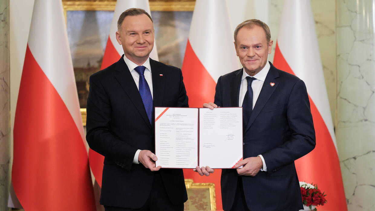 დონალდ ტუსკის მთავრობამ ფიცი დადო და მუშაობა ოფიციალურად დაიწო