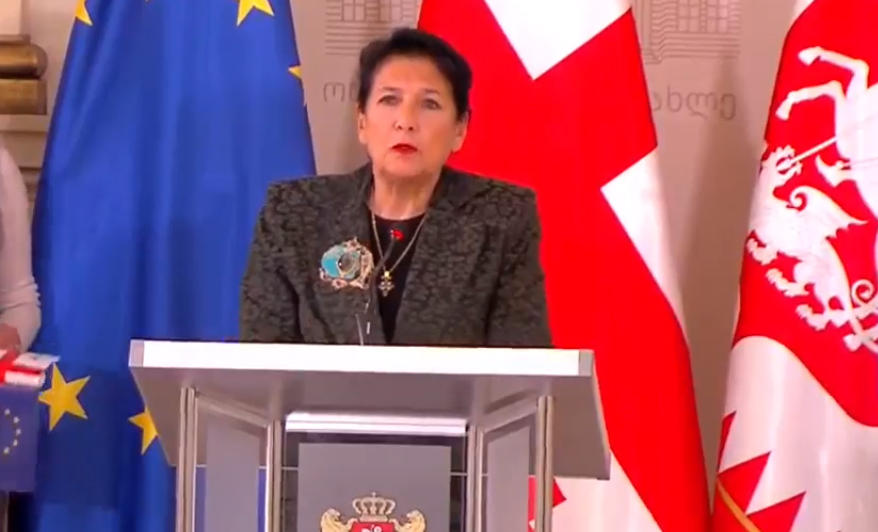 სალომე ზურაბიშვილი - შარლ მიშელმა დამირეკა და მადლობა პირადად გადავუხადე - მისი სახით მთელ ამ პერიოდში გვყავდა დიდი მეგობარი - ვისაც სჯეროდა, არ სჯეროდა, ნაკლებად სჯეროდა, დღეს ყველა გახარებულია