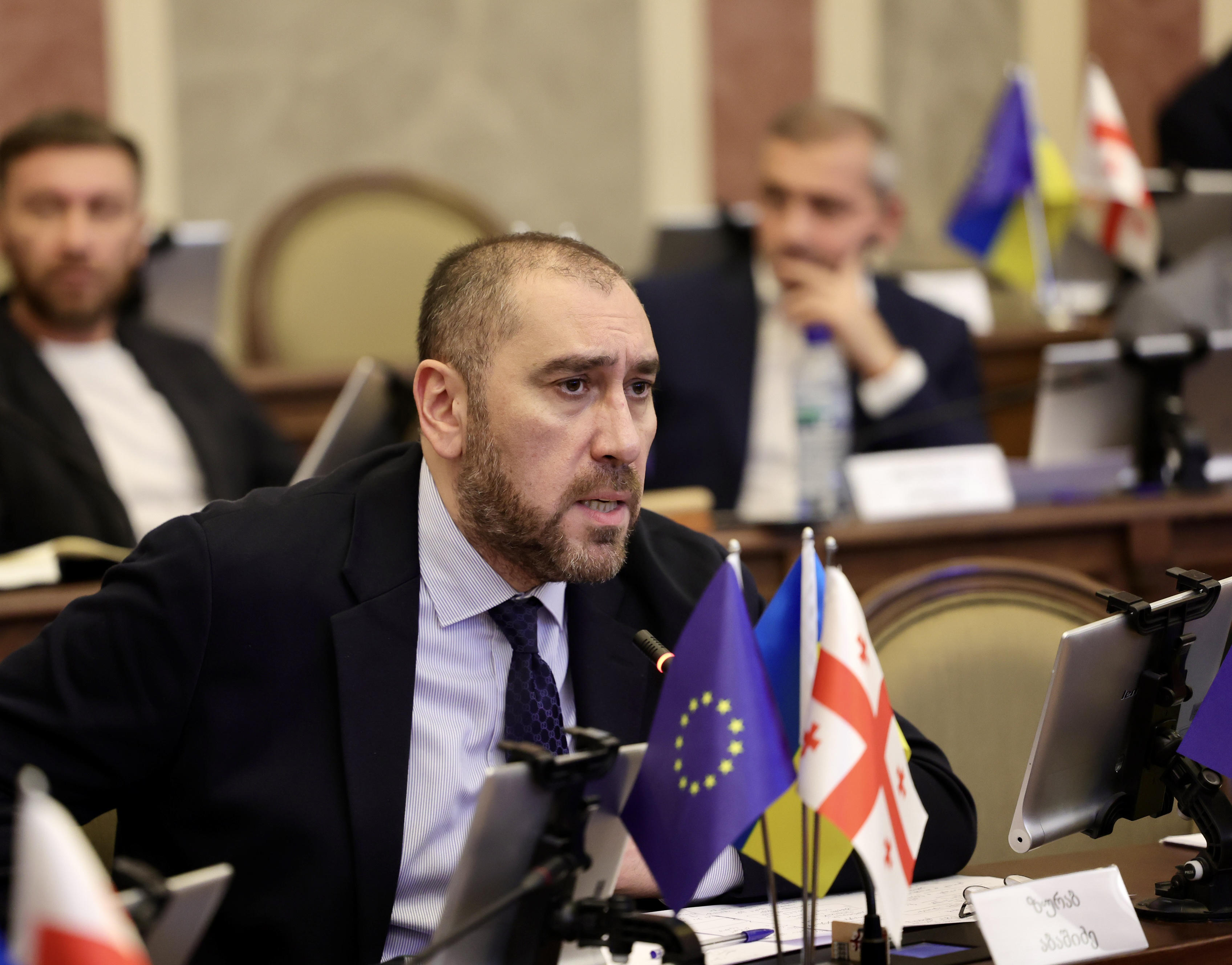ზურაბ აბაშიძე - ჩვენ გავაგრძელებთ წინსვლას და ეს წინსვლა იქნება ხელშესახები - გაიხსნება მოლაპარაკებების მაგიდა და აუცილებლად გავხდებით ევროკავშირის წევრები